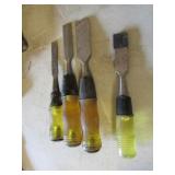 4 chisels
