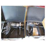 power shear & drill w/metal cases