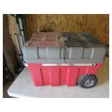 large toolbox w/tools & items