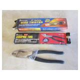 new wire twister & crimping tool