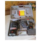 senco cordless screwgun w/batterys & charger
