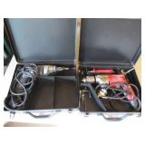 2 drill incl:milwaukee w/metal cases