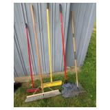 pushbrooms & mop