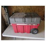 large toolbox w/tools & items