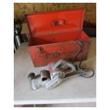 skil planer w/orange case