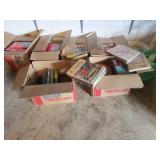 all boxes of books incl:car books