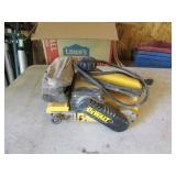 dewalt belt sander & makita sander