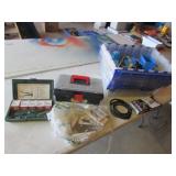 tote,toolbox & all electrical items