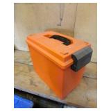 orange sportsman drybox & contents
