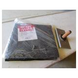 packing blanket & mason tool