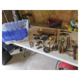 tote,antique tools,yankee screwdrivers & items