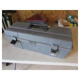 toolbox w/items incl:brass fittings