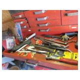container,saw blades,tiny screwdrivers & items