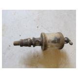 antique glass drip oiler