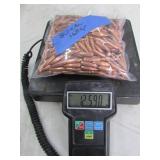 12 lbs of copper 30 cal bullet tips