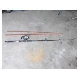 3 fishing poles incl:montague
