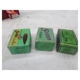 3 full boxes of sierra 30 cal copper bullet tips