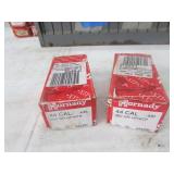 2 full boxes of hornady 44 cal copper bullet tips
