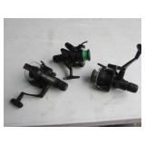 3 fishing reels incl:shimano