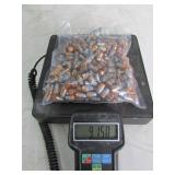9 lbs of copper/lead .448 bullet tips