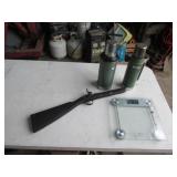 scales,2 thermoses & gun part