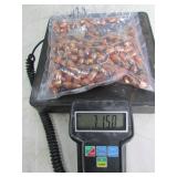 7 lbs of copper/lead 429 bullet tips