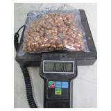 8.1 lbs of copper 45 acp bullet tips