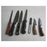 all knives incl:uncle henry & winchester