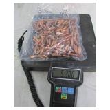 5.3 lbs of copper 30 cal bullet tips