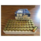 full box of s&w 45 auto bullets