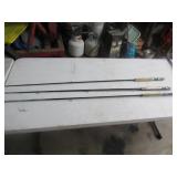 3 fishing poles