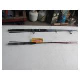 2 fishing poles incl:shakespeare