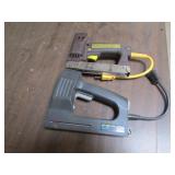 2 electric staple guns