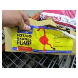 rotary barrel pump w/box