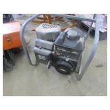 trash pump w/briggs & stratton 5 HP motor(works)