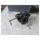 cross slide drill press vise w/wood box
