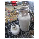 2 empty tanks