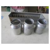 3 containers for paint sprayers