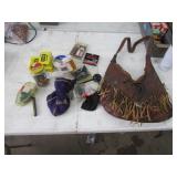 bag,round balls,winchester primers & items
