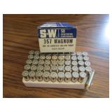 full box of s&w 357 magnum ammo