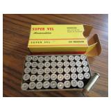 full box of super vel 357 magnum bullets