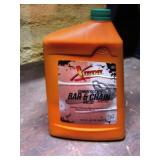 full jug of bar & chain oil