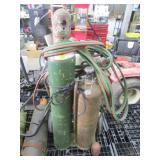 welding tanks w/torch & dolly