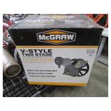 new v-style 2 stage cast iron air compressor pump