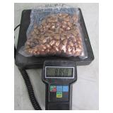 8.8 lbs of copper 45 acp bullet tips