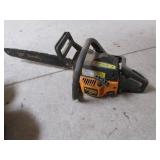 poulan pro gas chainsaw w/case