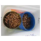 38 lbs of copper 30 cal bullet tips