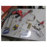 timing light,hand drill,saw,tools & items