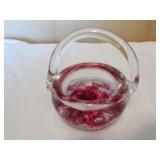 joe rice glass basket