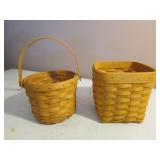 2 longaberger baskets